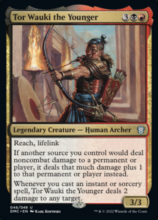Tor Wauki the Younger [Dominaria United Commander] MTG Single Magic: The Gathering | Red Claw Gaming
