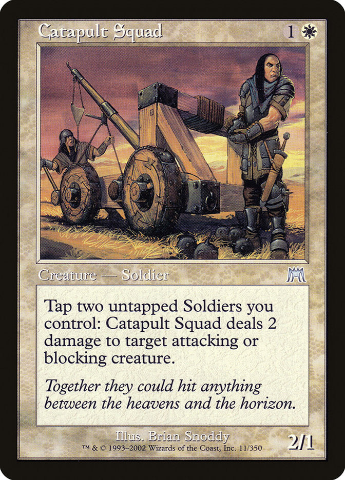 Catapult Squad [Onslaught] MTG Single Magic: The Gathering | Red Claw Gaming
