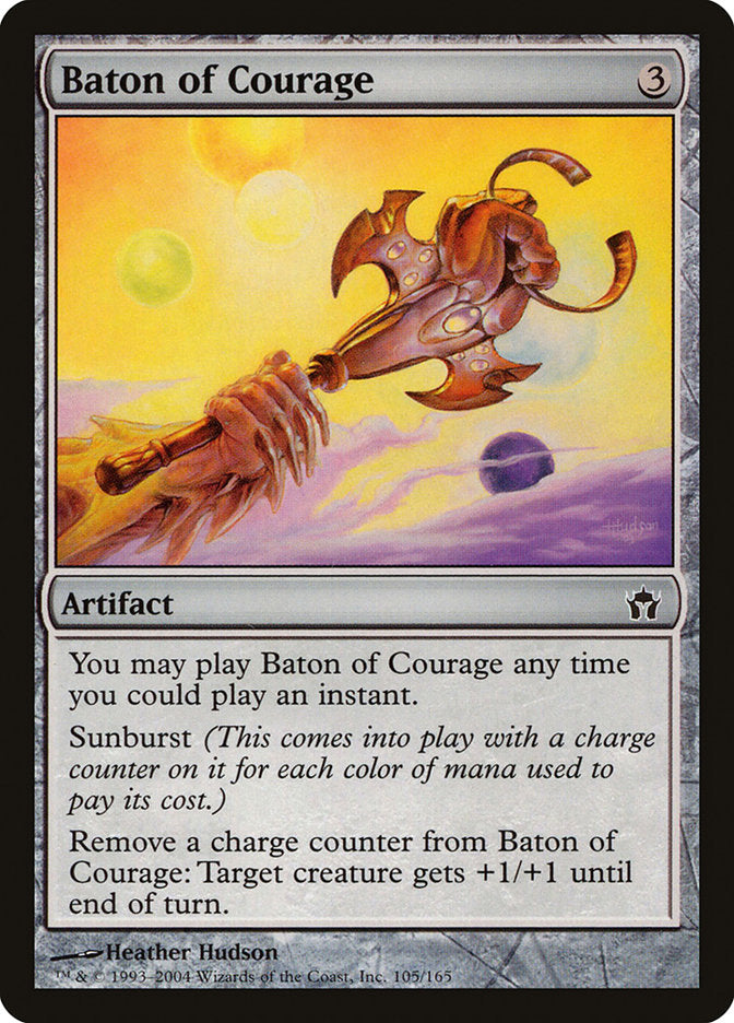 Baton of Courage [Fifth Dawn] MTG Single Magic: The Gathering | Red Claw Gaming