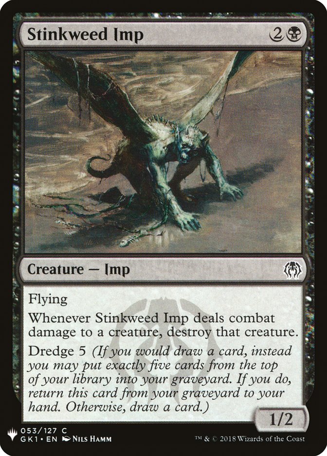 Stinkweed Imp [Mystery Booster] MTG Single Magic: The Gathering | Red Claw Gaming