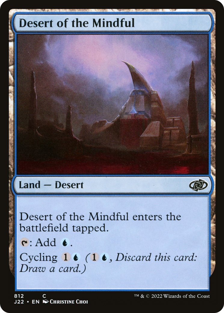 Desert of the Mindful [Jumpstart 2022] MTG Single Magic: The Gathering | Red Claw Gaming