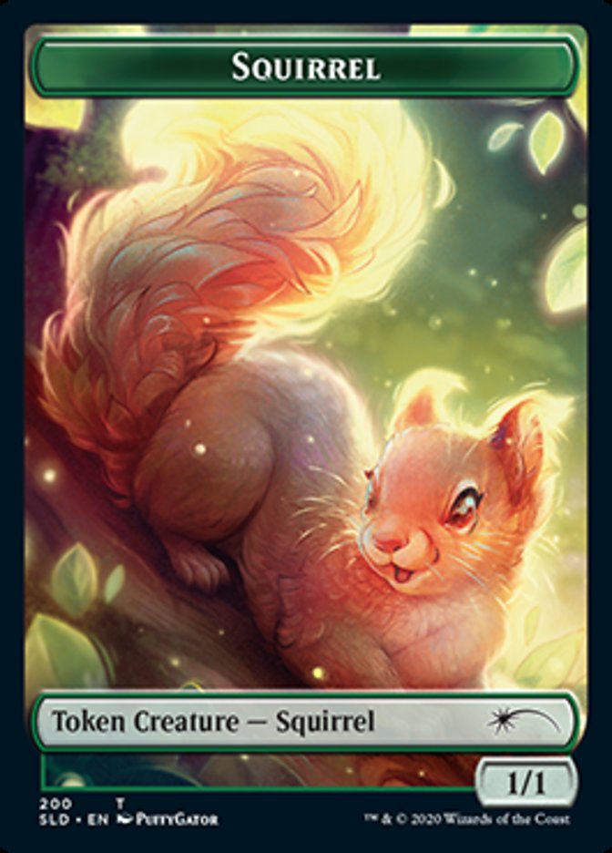 Squirrel Token [Secret Lair Drop Series] MTG Single Magic: The Gathering | Red Claw Gaming