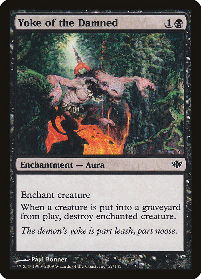 Yoke of the Damned [Conflux] MTG Single Magic: The Gathering | Red Claw Gaming