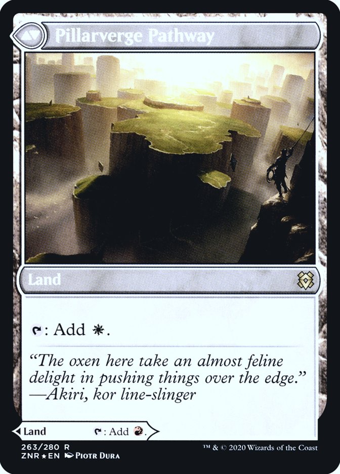 Needleverge Pathway // Pillarverge Pathway [Zendikar Rising Prerelease Promos] MTG Single Magic: The Gathering | Red Claw Gaming