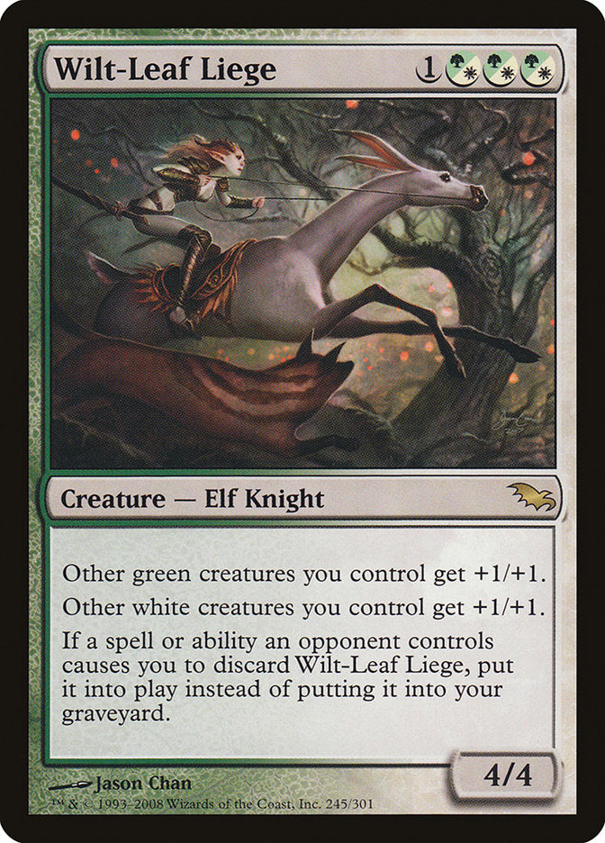 Wilt-Leaf Liege [Shadowmoor] MTG Single Magic: The Gathering | Red Claw Gaming