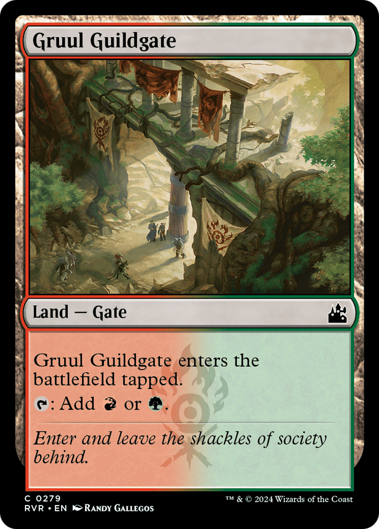 Gruul Guildgate [Ravnica Remastered] MTG Single Magic: The Gathering | Red Claw Gaming