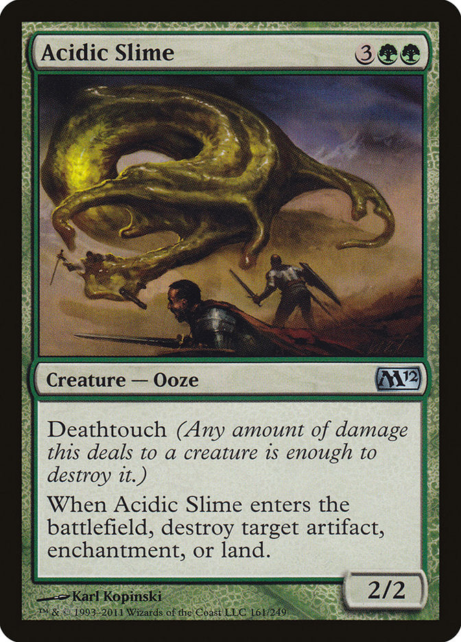 Acidic Slime [Magic 2012] MTG Single Magic: The Gathering | Red Claw Gaming
