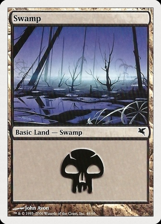 Swamp (48) [Hachette UK] MTG Single Magic: The Gathering | Red Claw Gaming