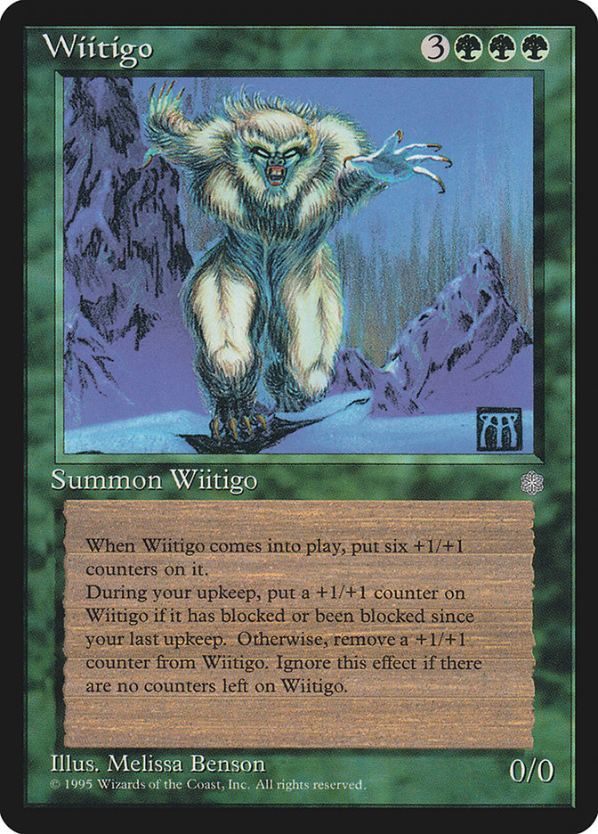Wiitigo [Ice Age] MTG Single Magic: The Gathering | Red Claw Gaming