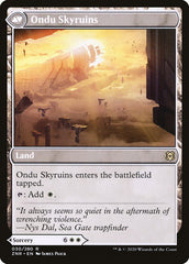 Ondu Inversion // Ondu Skyruins [Zendikar Rising] MTG Single Magic: The Gathering | Red Claw Gaming