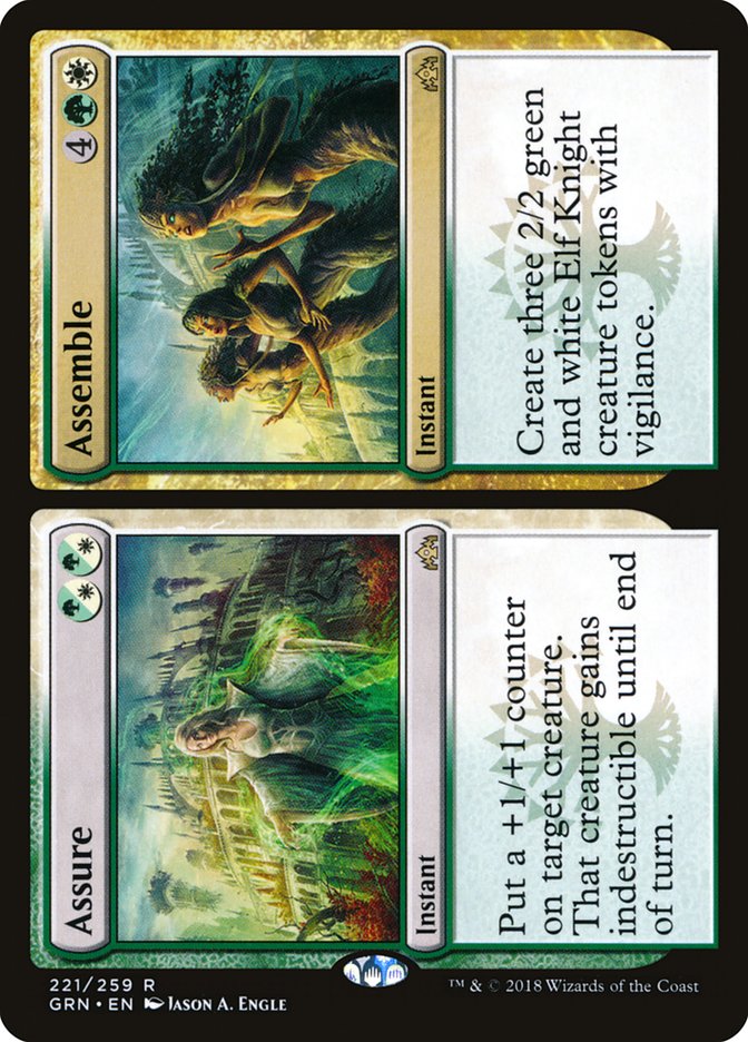 Assure // Assemble [Guilds of Ravnica] MTG Single Magic: The Gathering | Red Claw Gaming