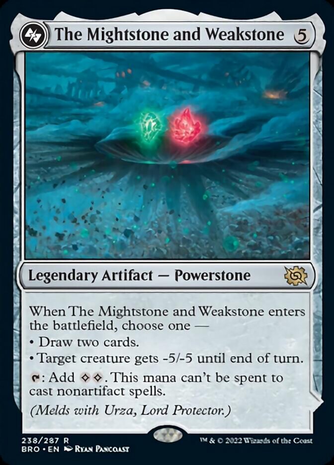 The Mightstone and Weakstone [The Brothers' War] MTG Single Magic: The Gathering | Red Claw Gaming