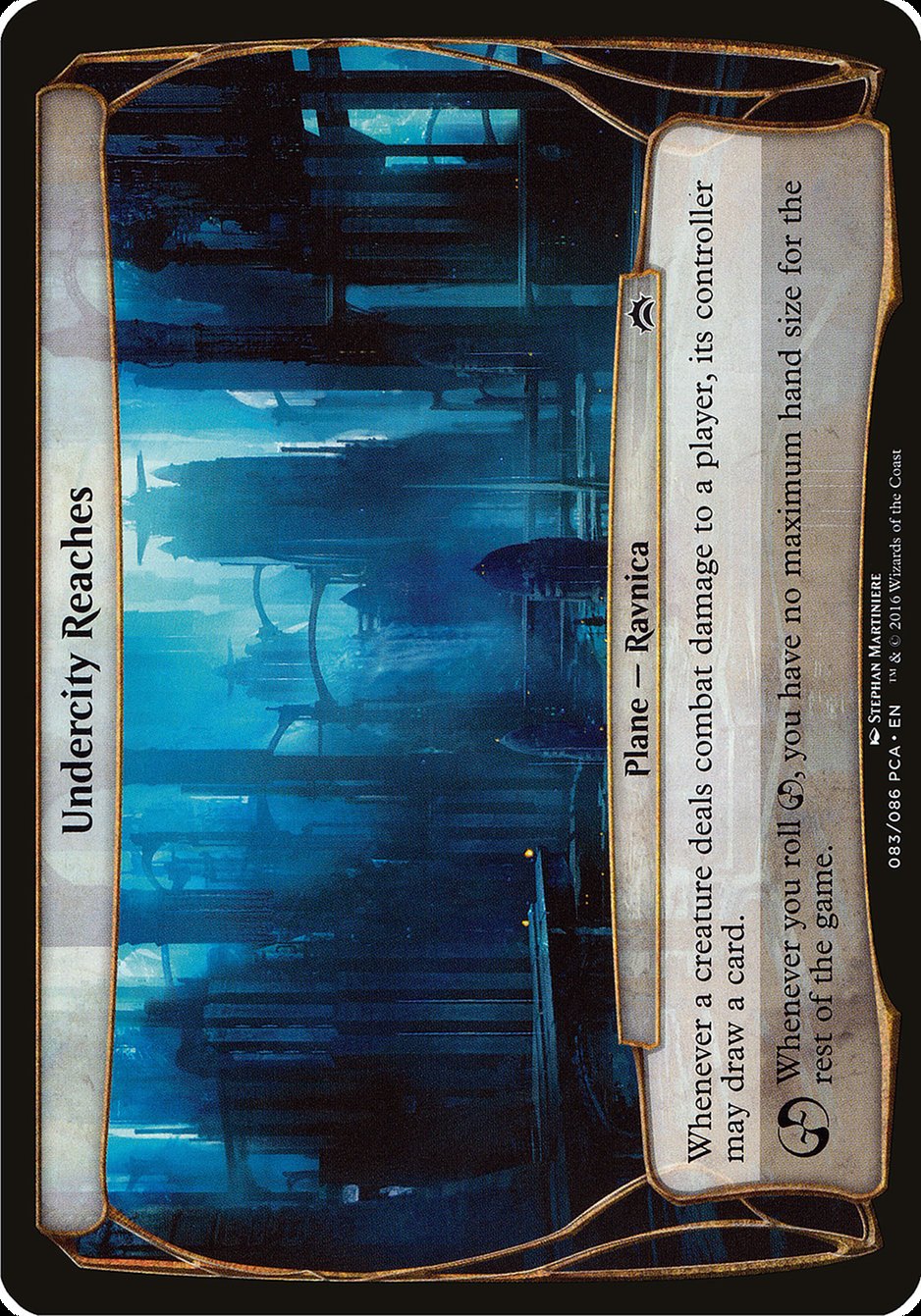 Undercity Reaches (Planes) [Planechase Anthology Planes] MTG Single Magic: The Gathering | Red Claw Gaming