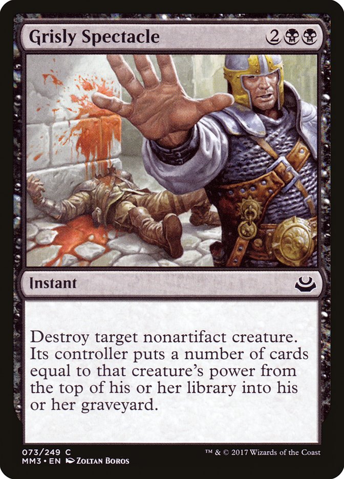 Grisly Spectacle [Modern Masters 2017] MTG Single Magic: The Gathering | Red Claw Gaming