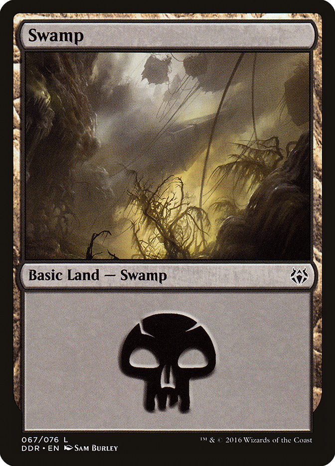 Swamp (67) [Duel Decks: Nissa vs. Ob Nixilis] MTG Single Magic: The Gathering | Red Claw Gaming