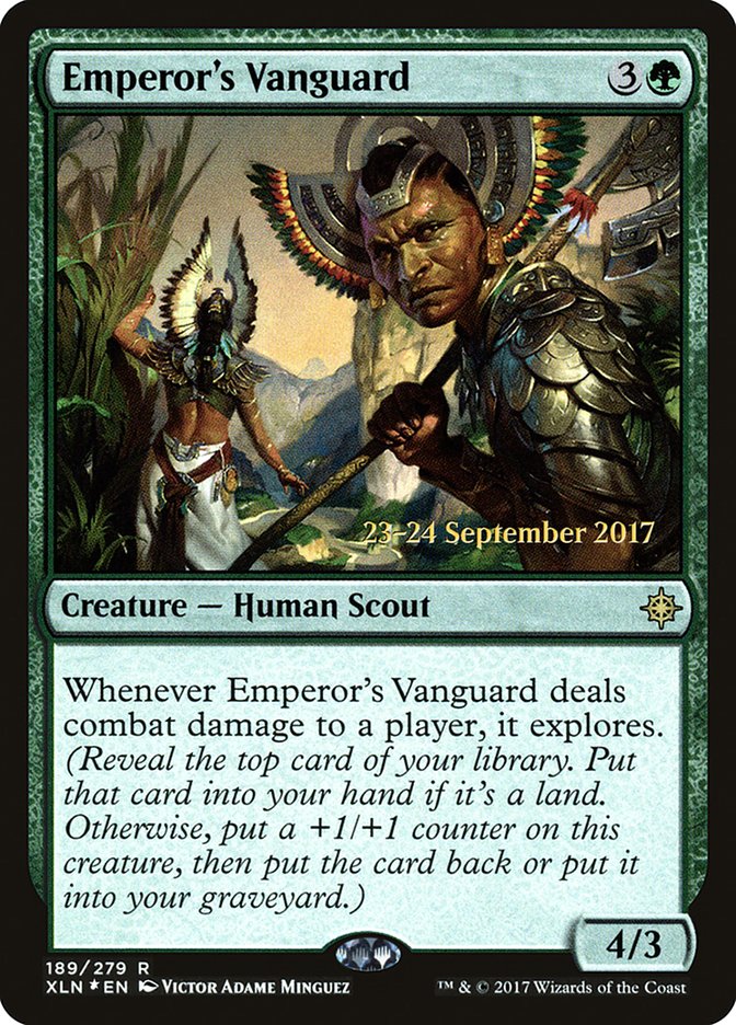 Emperor's Vanguard [Ixalan Prerelease Promos] MTG Single Magic: The Gathering | Red Claw Gaming
