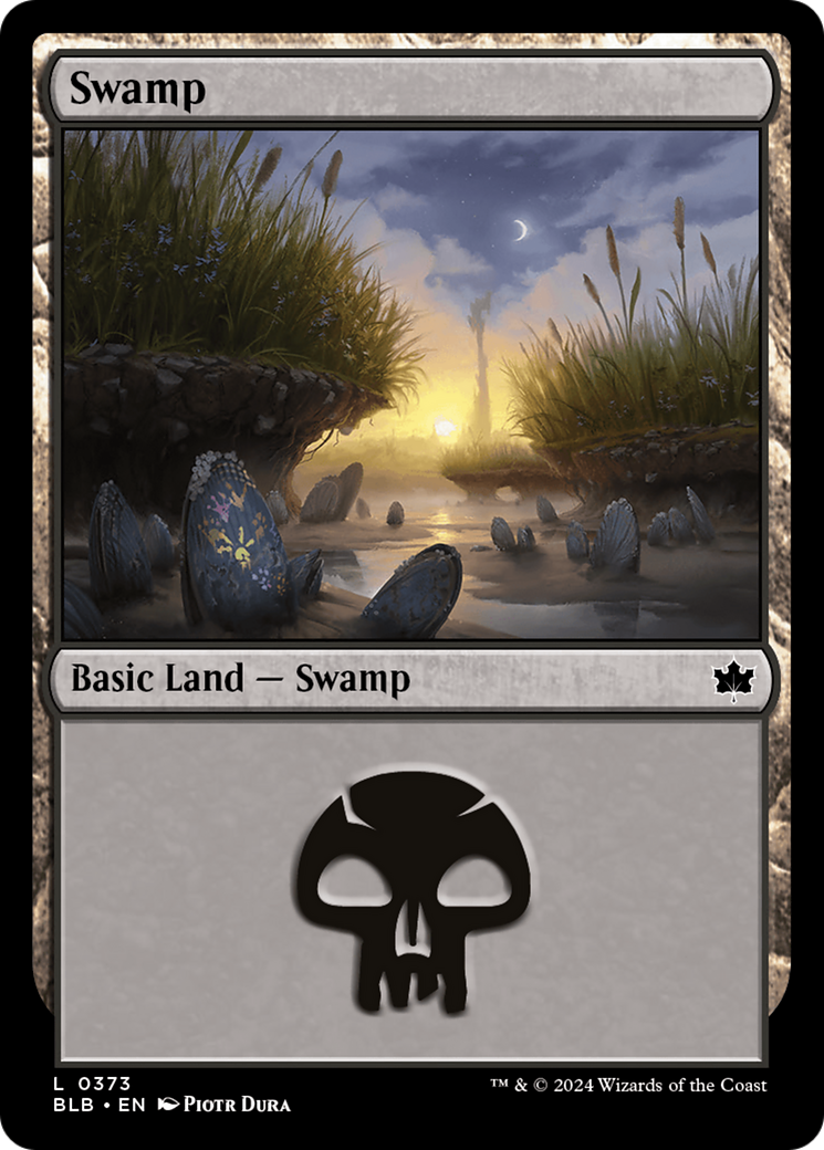Swamp (0373) [Bloomburrow] MTG Single Magic: The Gathering | Red Claw Gaming