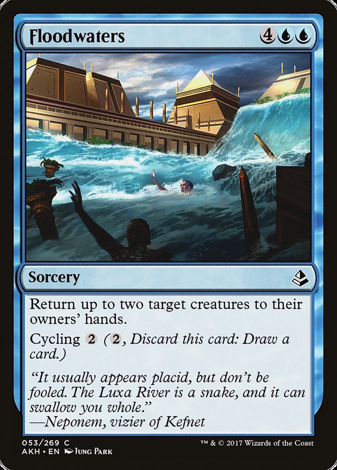 Floodwaters [Amonkhet] MTG Single Magic: The Gathering | Red Claw Gaming