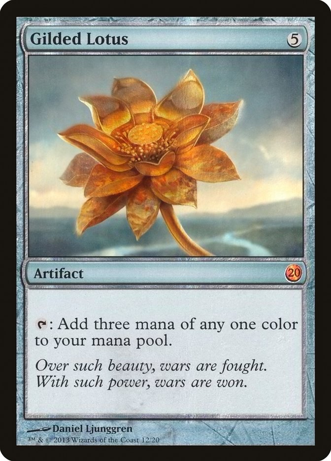 Gilded Lotus [From the Vault: Twenty] MTG Single Magic: The Gathering | Red Claw Gaming