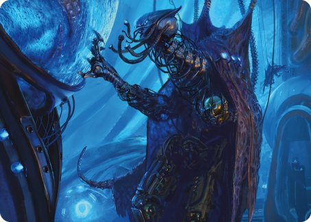 Atmosphere Surgeon Art Card [Phyrexia: All Will Be One Art Series] MTG Single Magic: The Gathering | Red Claw Gaming