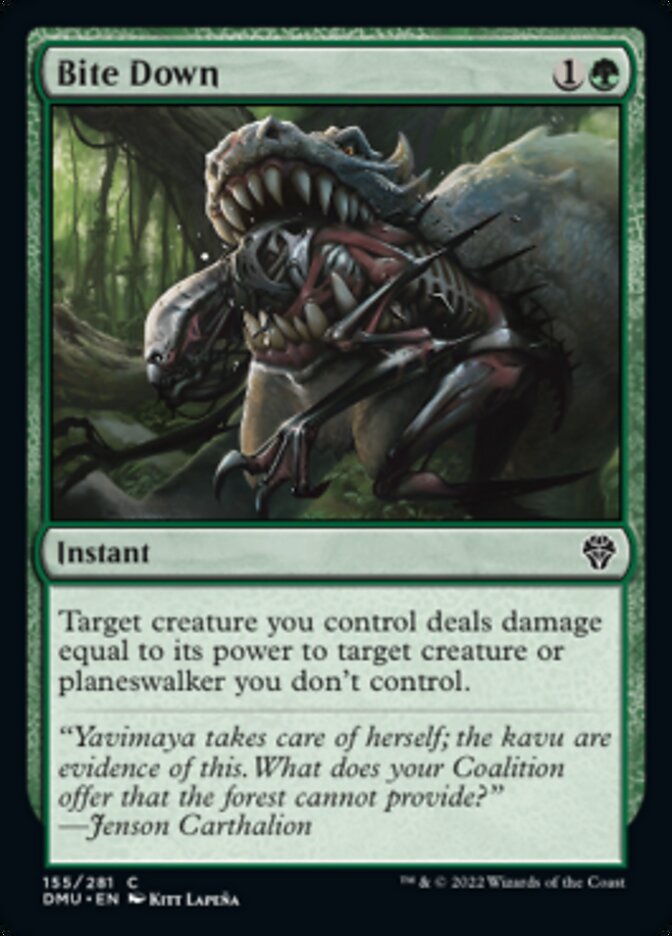 Bite Down [Dominaria United] MTG Single Magic: The Gathering | Red Claw Gaming