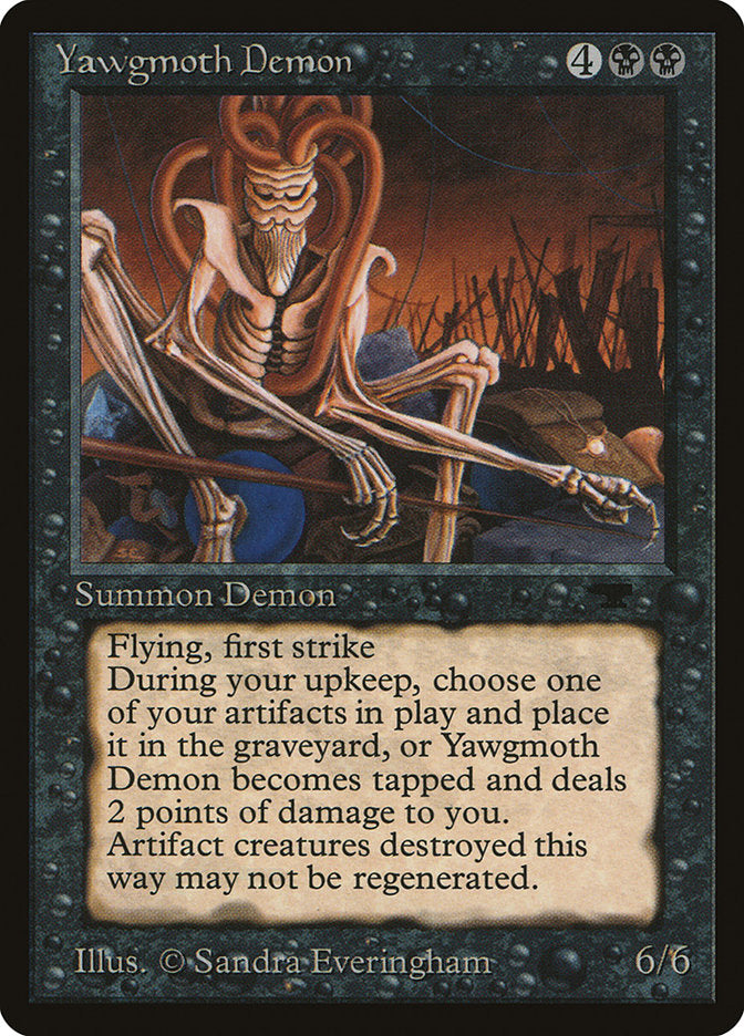Yawgmoth Demon [Antiquities] MTG Single Magic: The Gathering | Red Claw Gaming