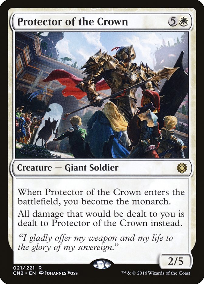 Protector of the Crown [Conspiracy: Take the Crown] MTG Single Magic: The Gathering | Red Claw Gaming