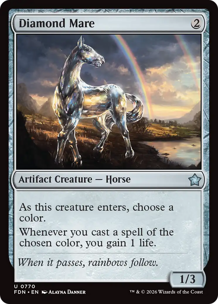 Diamond Mare (0770) [Foundations] MTG Single Magic: The Gathering | Red Claw Gaming