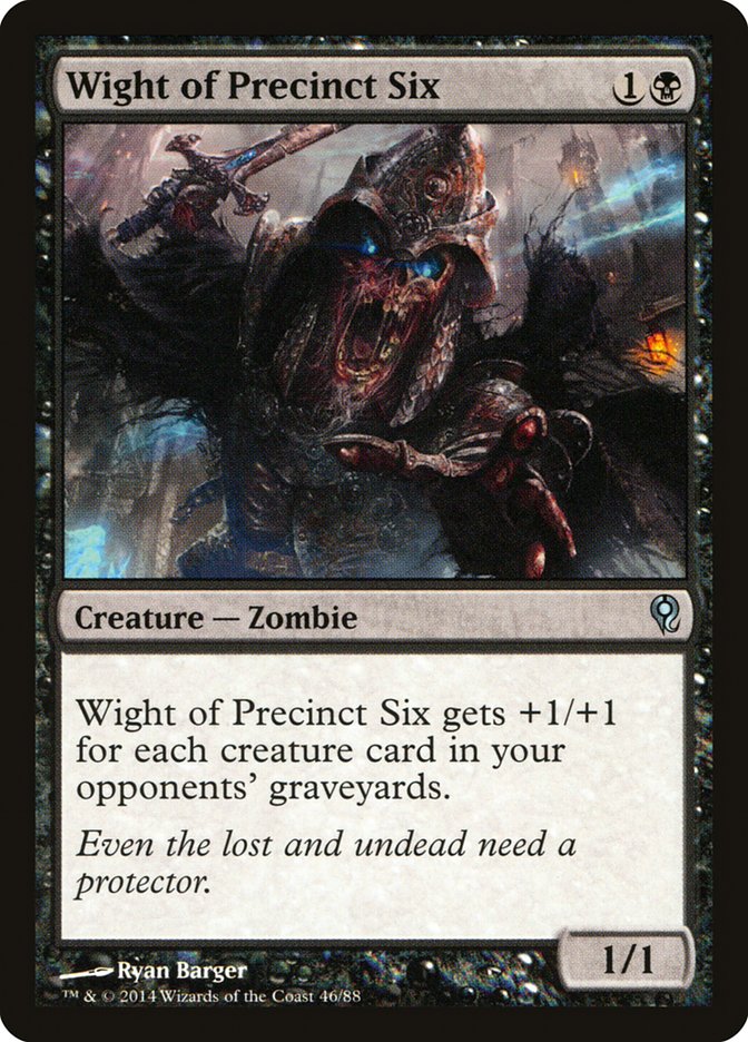Wight of Precinct Six [Duel Decks: Jace vs. Vraska] MTG Single Magic: The Gathering    | Red Claw Gaming