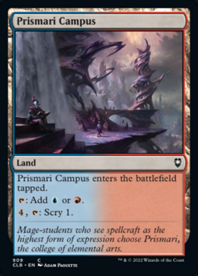 Prismari Campus [Commander Legends: Battle for Baldur's Gate] MTG Single Magic: The Gathering | Red Claw Gaming