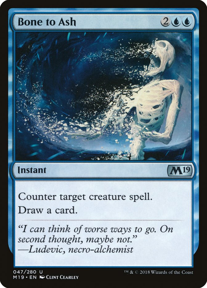 Bone to Ash [Core Set 2019] MTG Single Magic: The Gathering | Red Claw Gaming
