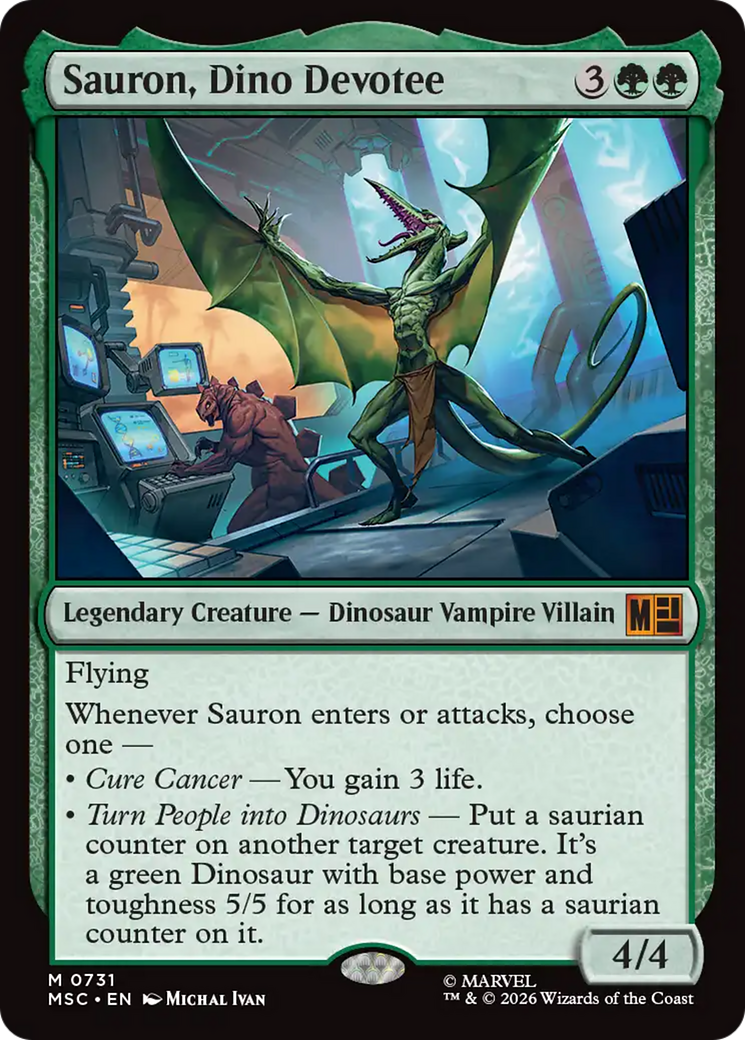 Sauron, Dino Devoteee [Marvel Super Heroes Commander] | Red Claw Gaming
