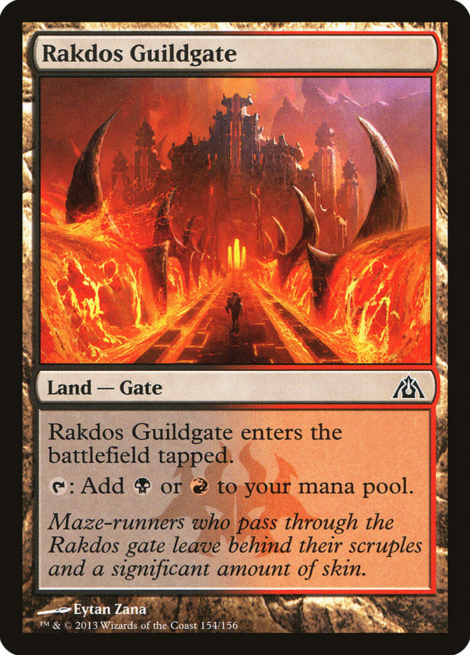 Rakdos Guildgate [Dragon's Maze] MTG Single Magic: The Gathering | Red Claw Gaming