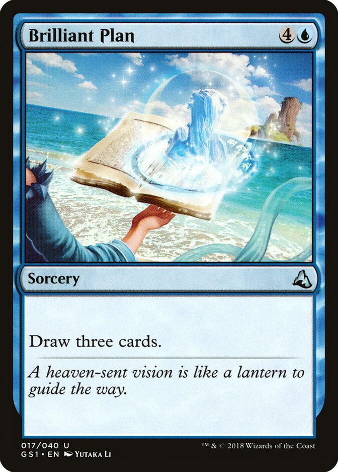 Brilliant Plan [Global Series Jiang Yanggu & Mu Yanling] MTG Single Magic: The Gathering | Red Claw Gaming