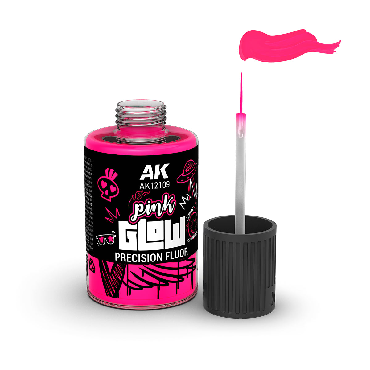 AK Interactive Pink Glow Precision Fluor 30ml | Red Claw Gaming
