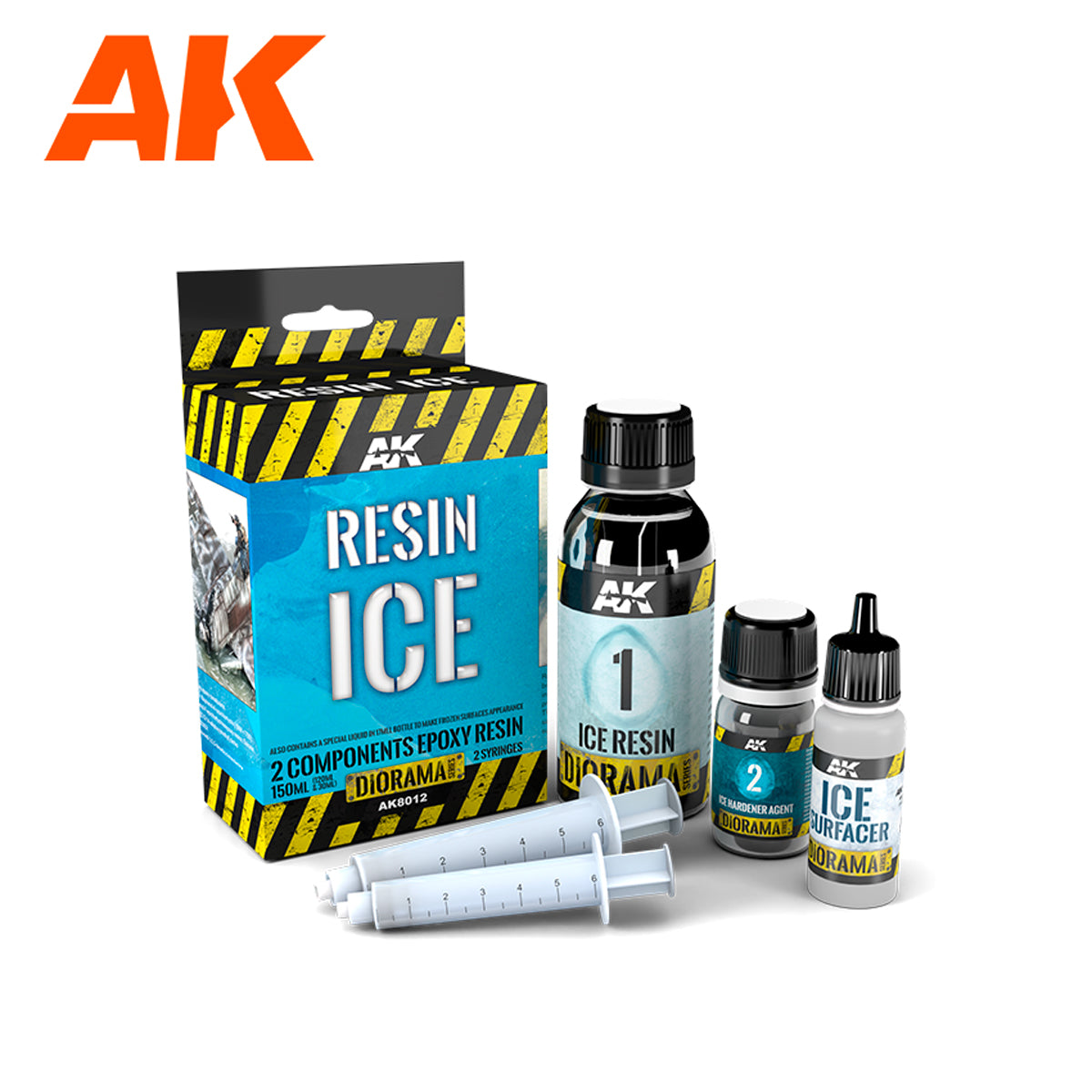 AK Interactive Resin Ice - 2 Components Diorama Effects AK INTERACTIVE    | Red Claw Gaming