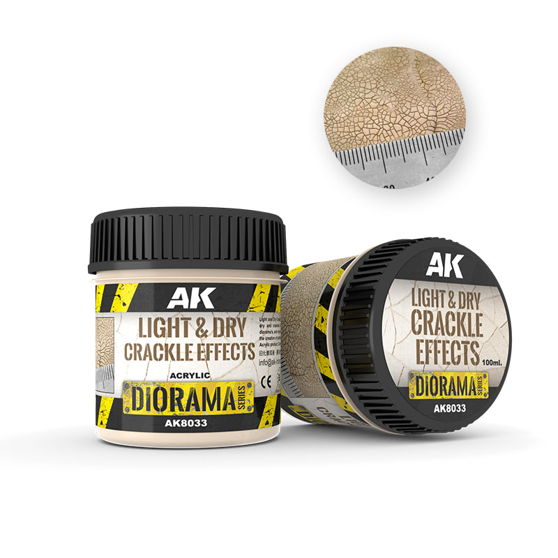 AK Interactive Light & Dry Crackle Effects Diorama Effects AK INTERACTIVE    | Red Claw Gaming
