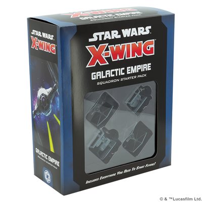 Star Wars X-Wing 2nd Edition Galactic Empire Squadron Starter Pack Star Wars: X-Wing Fantasy Flight Games    | Red Claw Gaming