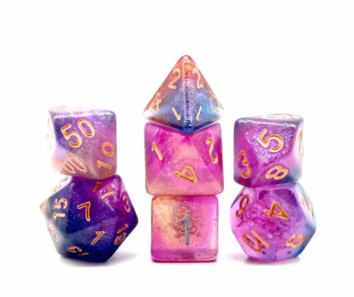 Andromeda’s Nebula RPG Dice Set Dice & Counters Foam Brain Games | Red Claw Gaming
