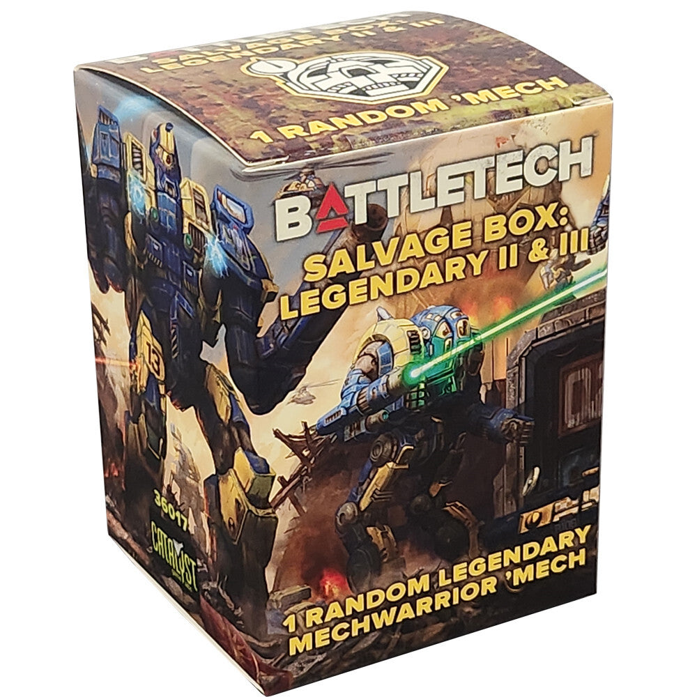BATTLETECH SALVAGE BOX LEGENDARY II & III Battletech Catalyst | Red Claw Gaming