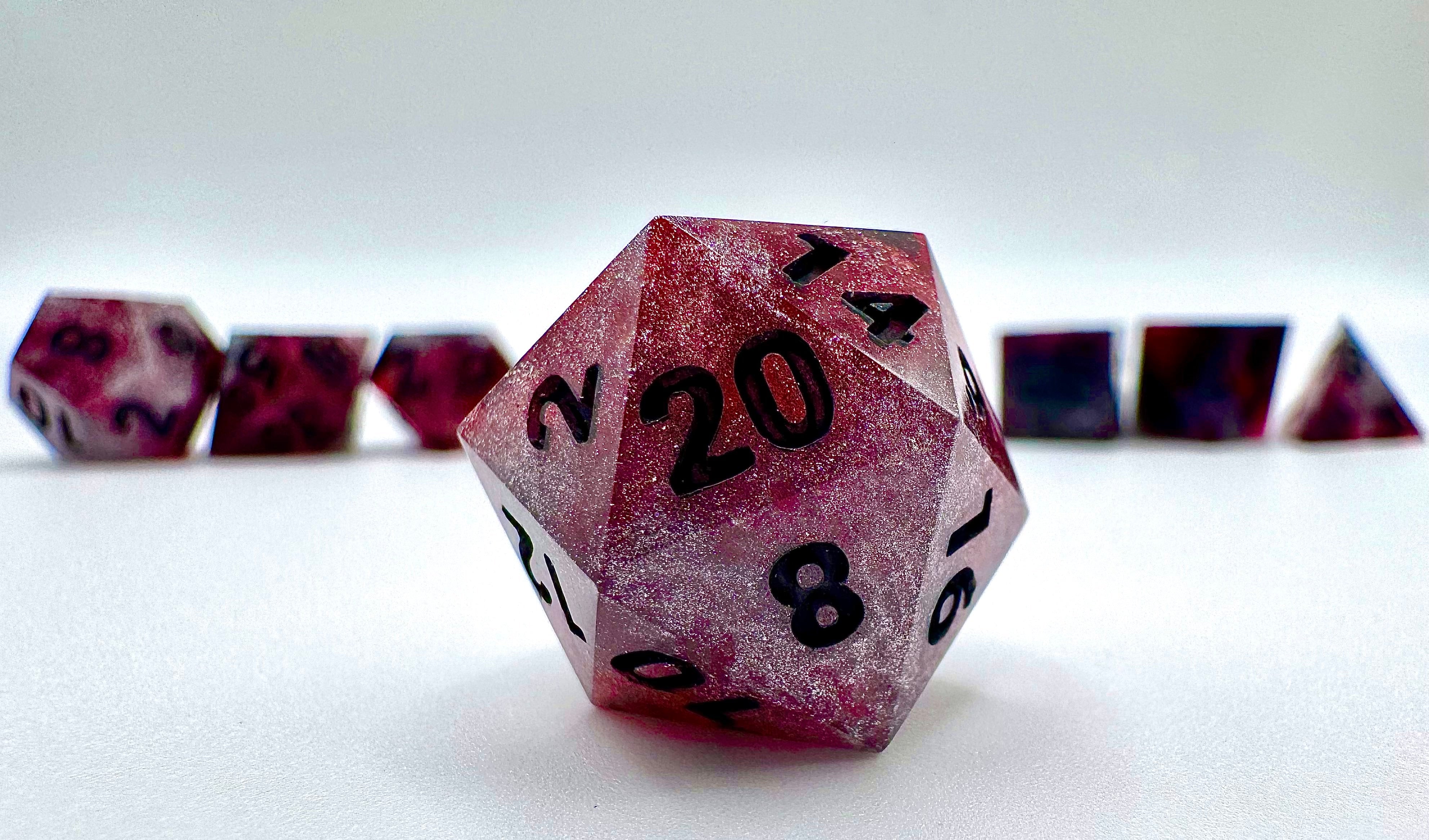 Siren's Forge - Bloody Armor Dice Set Dice Siren's Forge | Red Claw Gaming