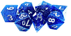 Siren's Forge - Blue Glitter Bomb Dice Set | Red Claw Gaming