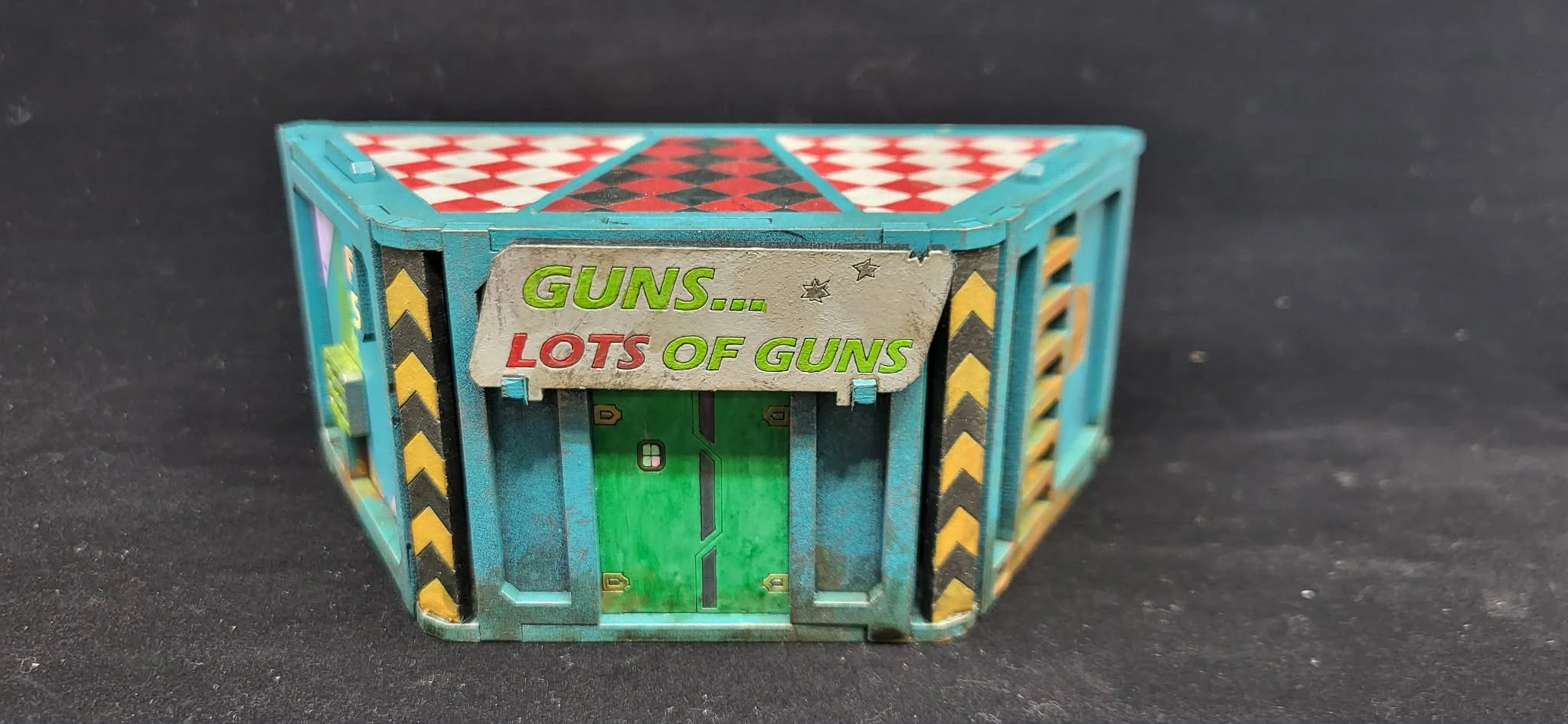 Gun Store NCZ Gaming Terrain Avedonia Art | Red Claw Gaming
