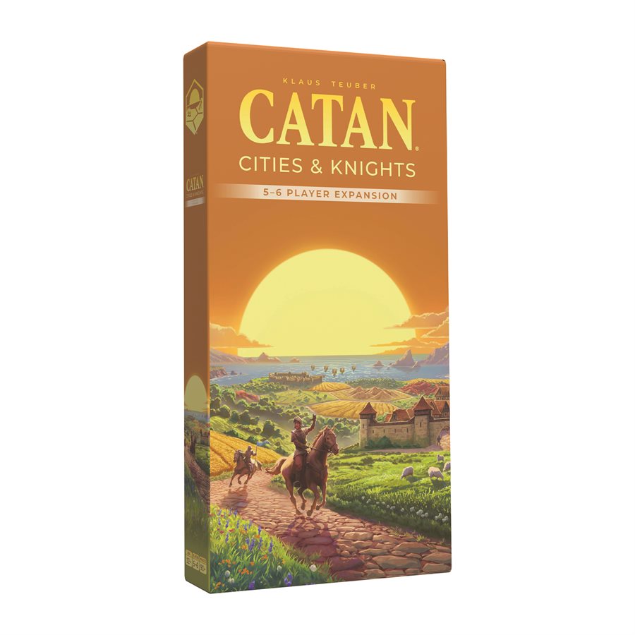Catan – Cities & Knights 5-6 Player Extension 6th Edition Board Game CATAN Studio | Red Claw Gaming