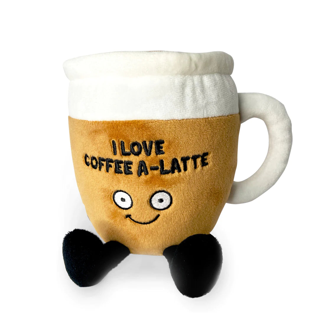 Punchkins - "I Love Coffee A-Latte!" Plush Coffee Punchkins Punchkins    | Red Claw Gaming