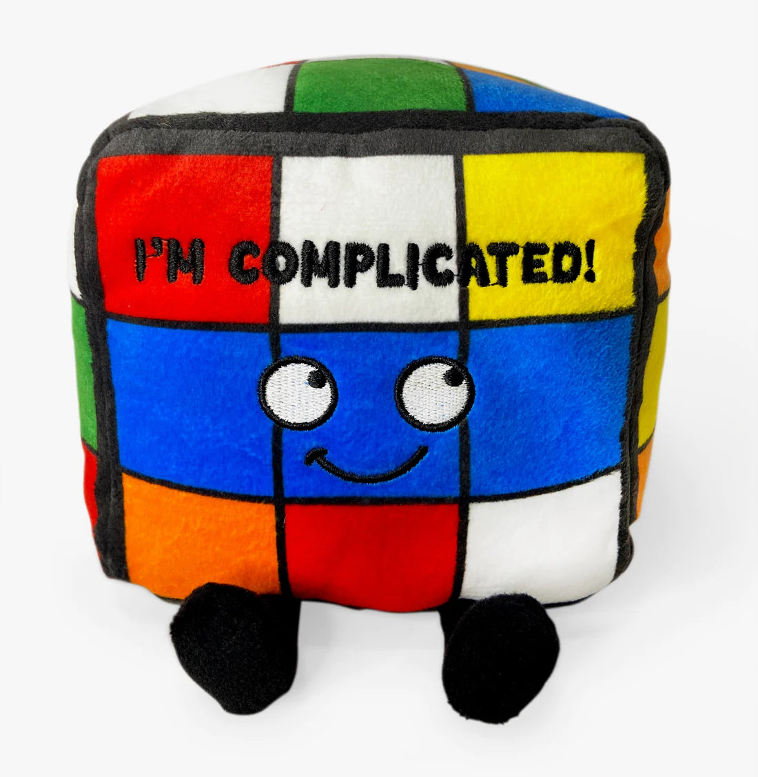 PUNCHKINS "I'm Complicated" Plush Puzzle Cube Punchkins Punchkins    | Red Claw Gaming