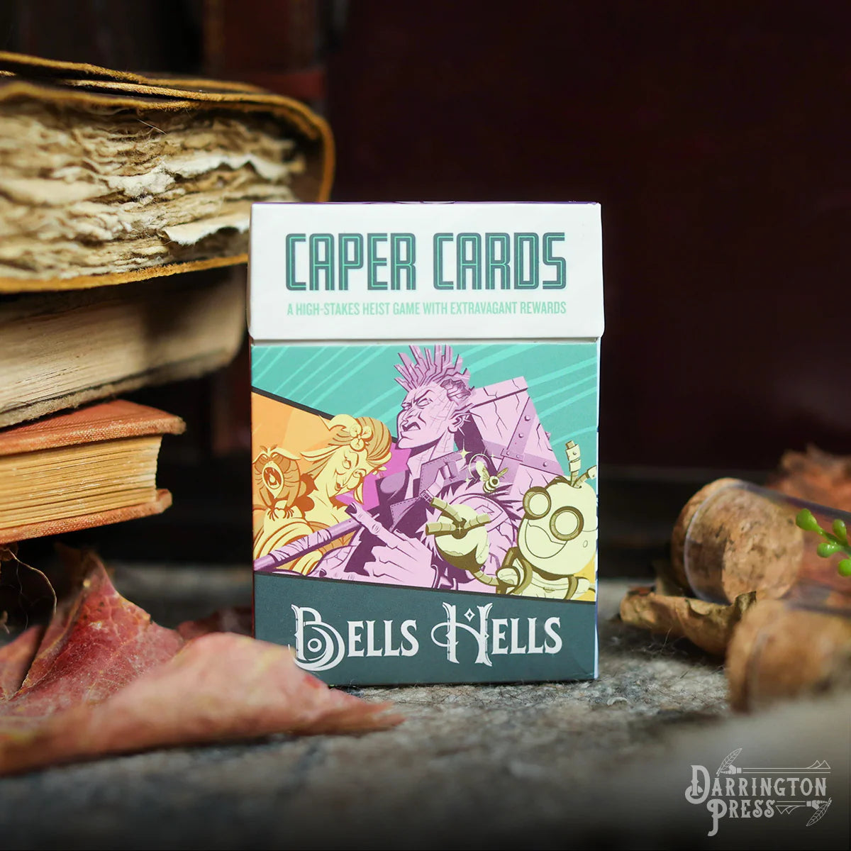 Caper Cards: Bells Hells Board Game Darrington Press | Red Claw Gaming