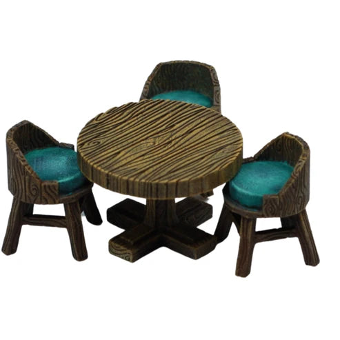 Darkwood Prints - Builder Pack: Tables & Chairs II | Red Claw Gaming