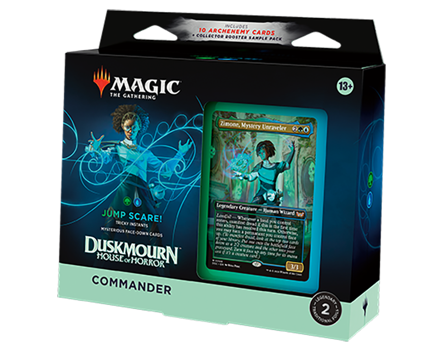 Duskmourn: House of Horror  - Commander Deck - Jump Scare! Sealed Magic the Gathering Wizards of the Coast (Sealed)    | Red Claw Gaming