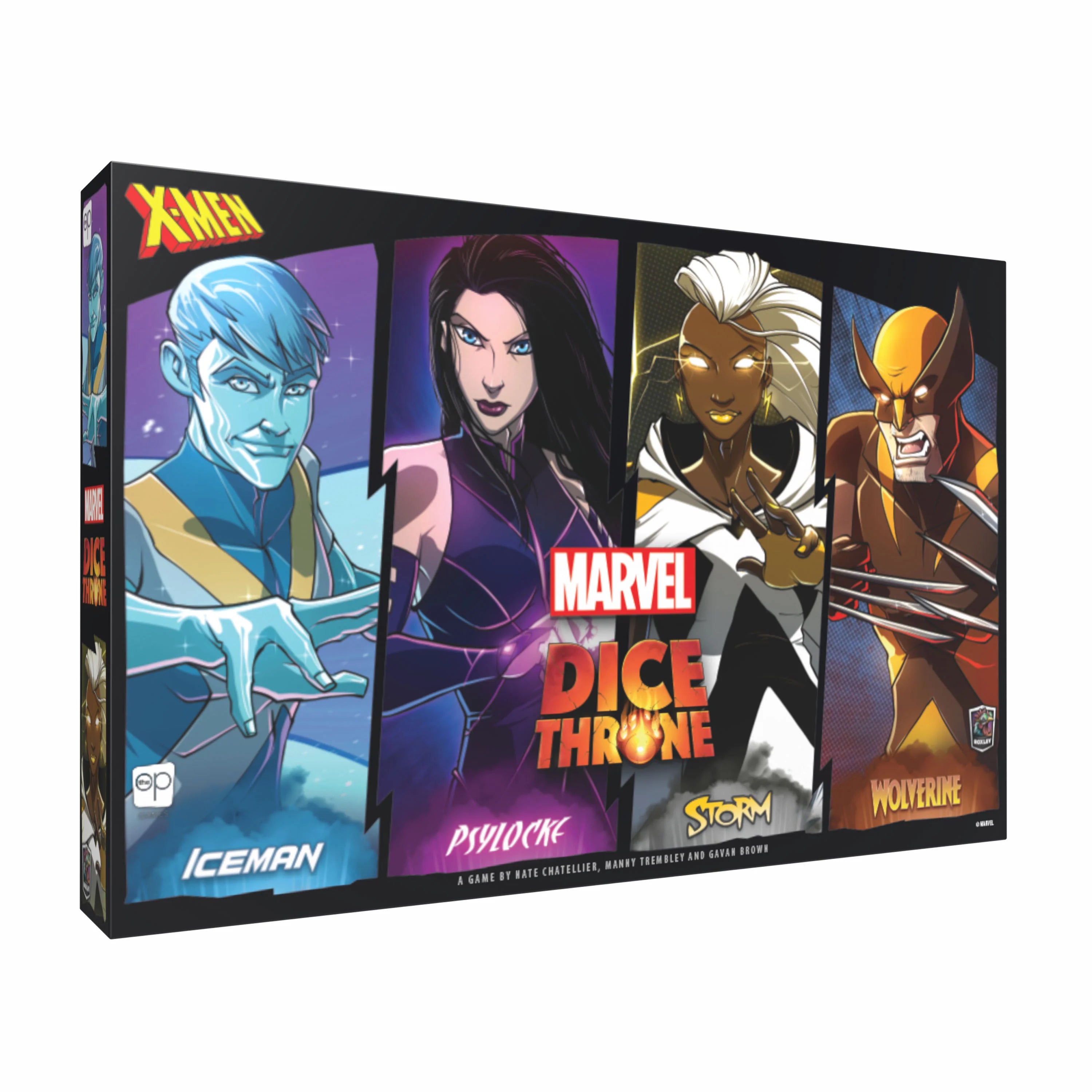 Marvel X-Men Dice Throne Box 1 (Iceman, Psylocke, Storm, Wolverine) Board Games Universal DIstribution | Red Claw Gaming